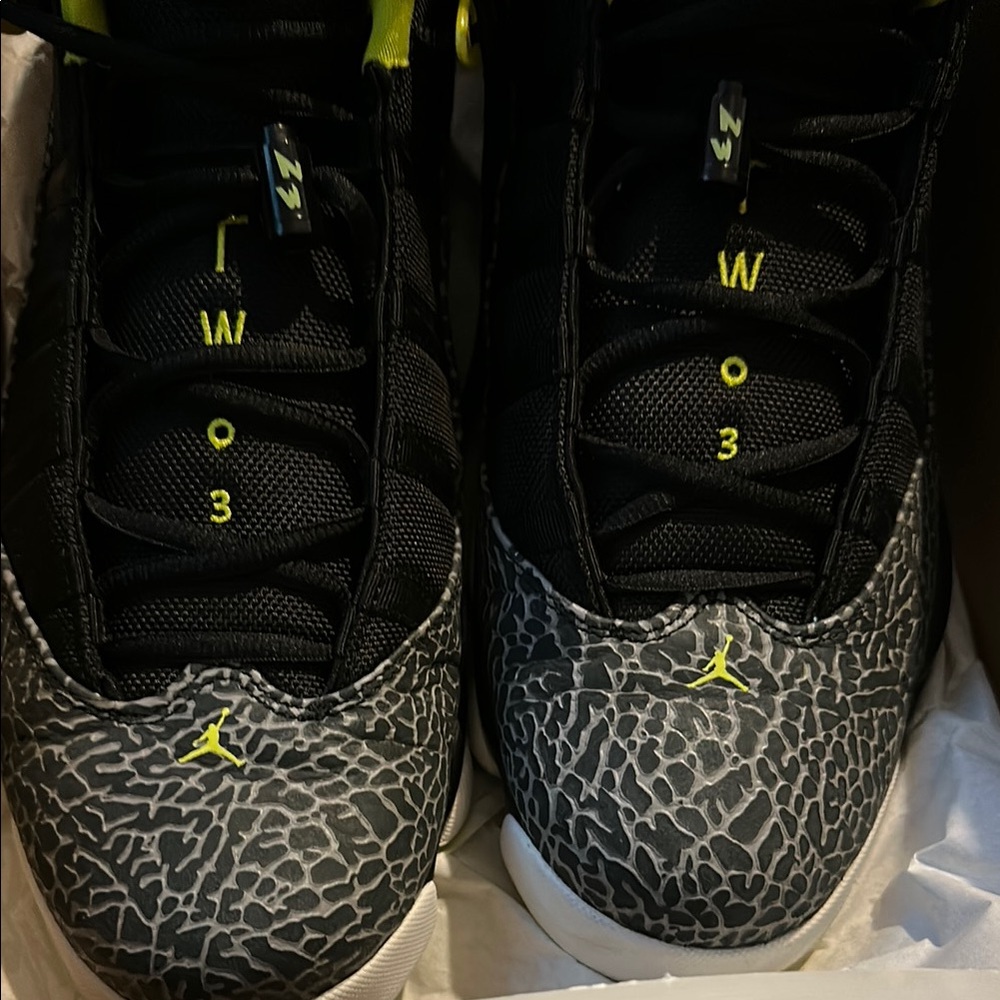 Jordan 6 Rings Black and Gray Sneakers - Picture 11 of 11